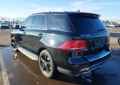 2018 Mercedes-Benz Gle 350 4Matic from USA, damaged, VIN 4JGDA5HBXJB013096